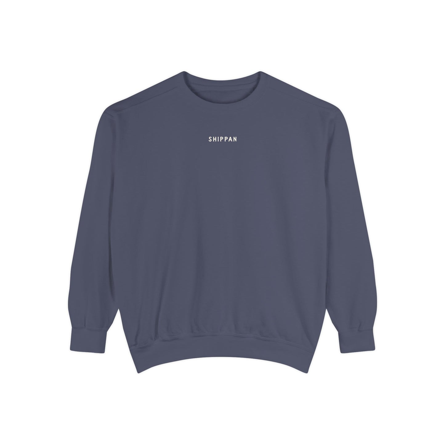 Let The Tide Decide Crewneck Sweatshirt - Denim Blue