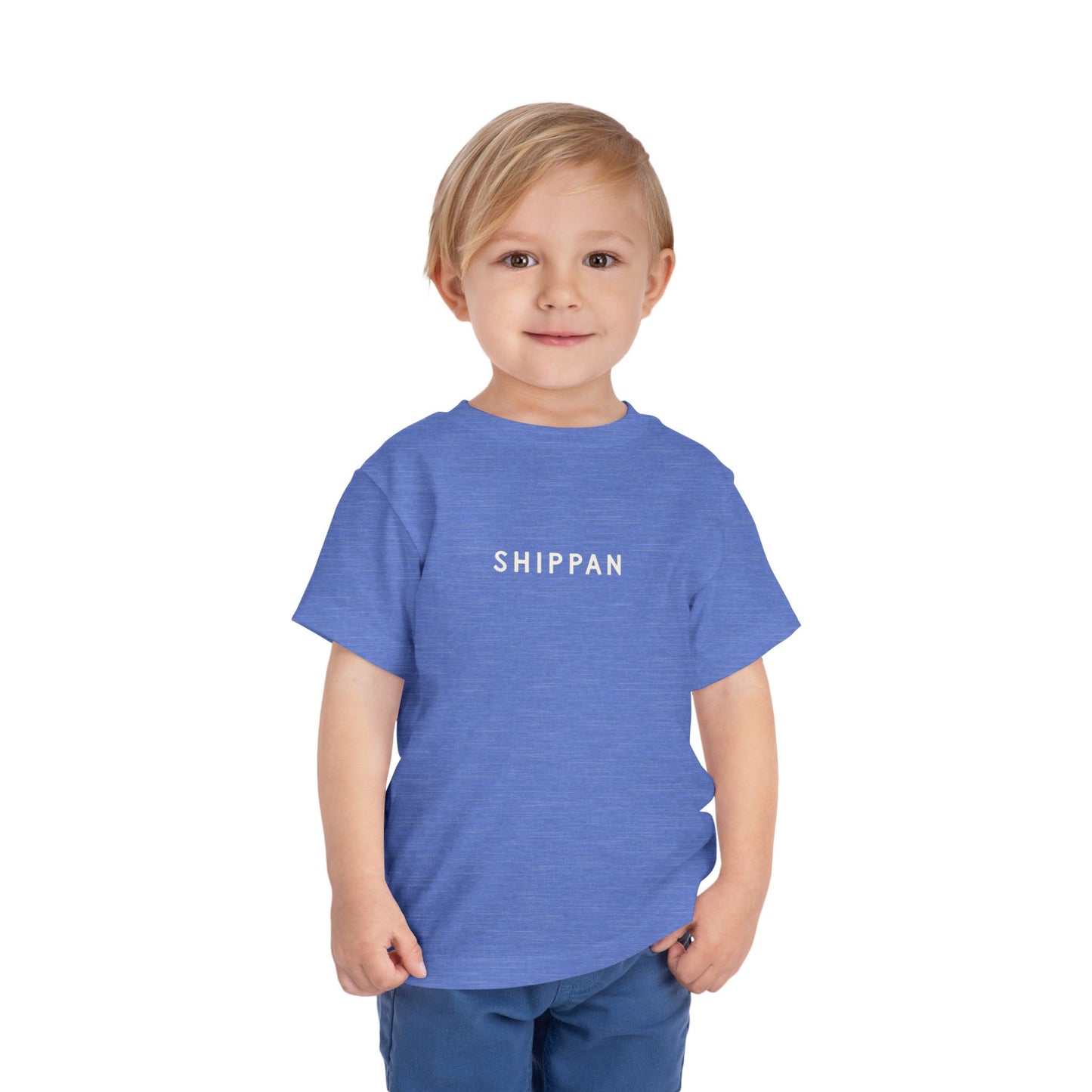 Shippan Toddler Short Sleeve Tee - Heather Blue