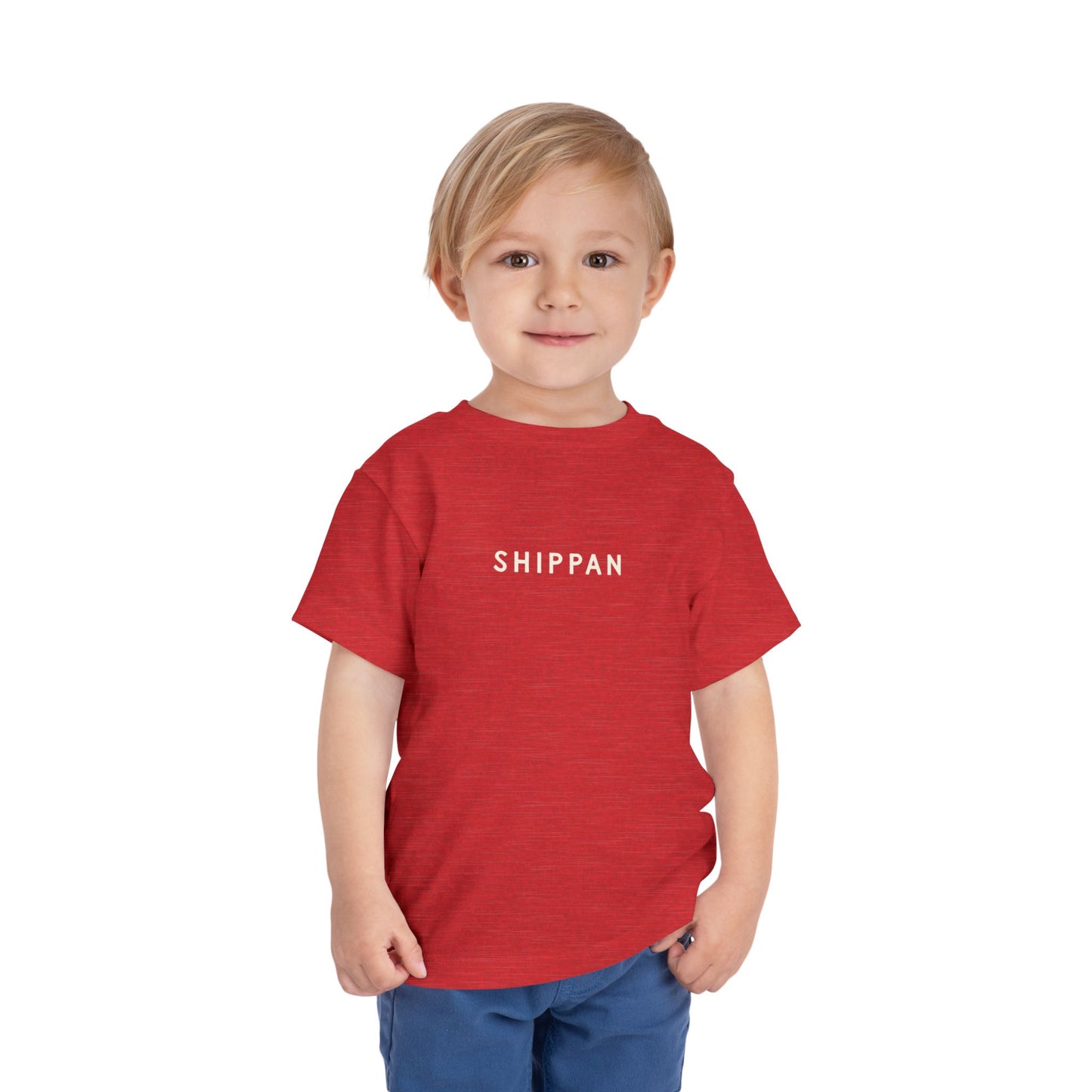 Shippan Toddler Short Sleeve Tee - Heather Red