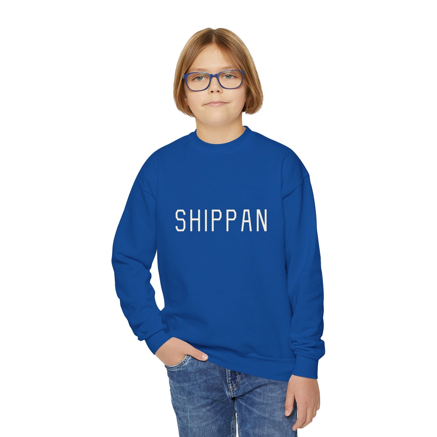Shippan Youth Crewneck Sweatshirt - Royal Blue