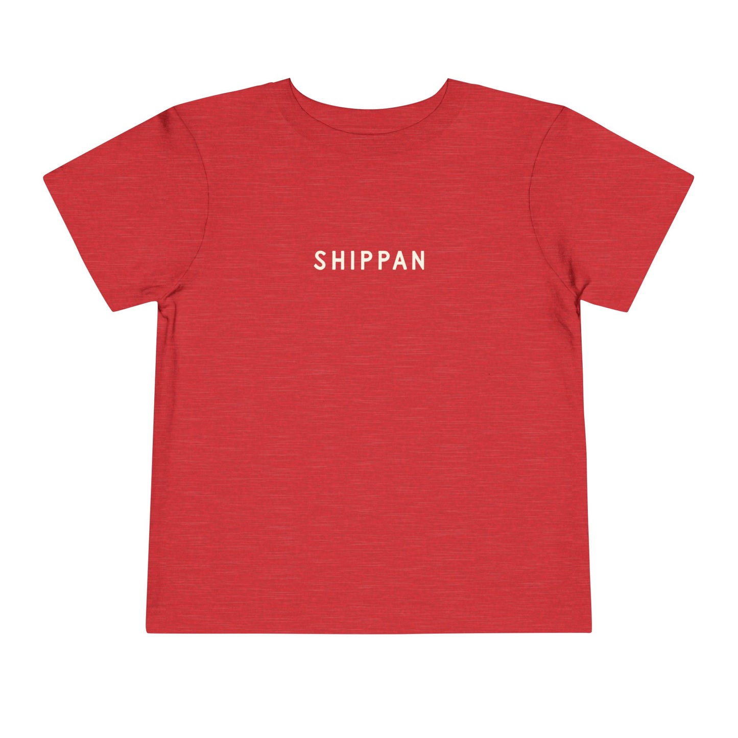 Shippan Toddler Short Sleeve Tee - Heather Red