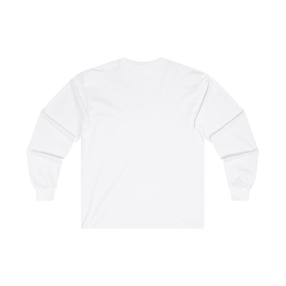 Shippan Unisex Cotton Long Sleeve Tee - White