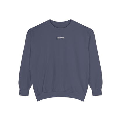 Let The Tide Decide Crewneck Sweatshirt - Denim Blue