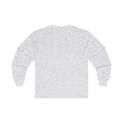 Shippan Unisex Cotton Long Sleeve Tee - Ash Grey