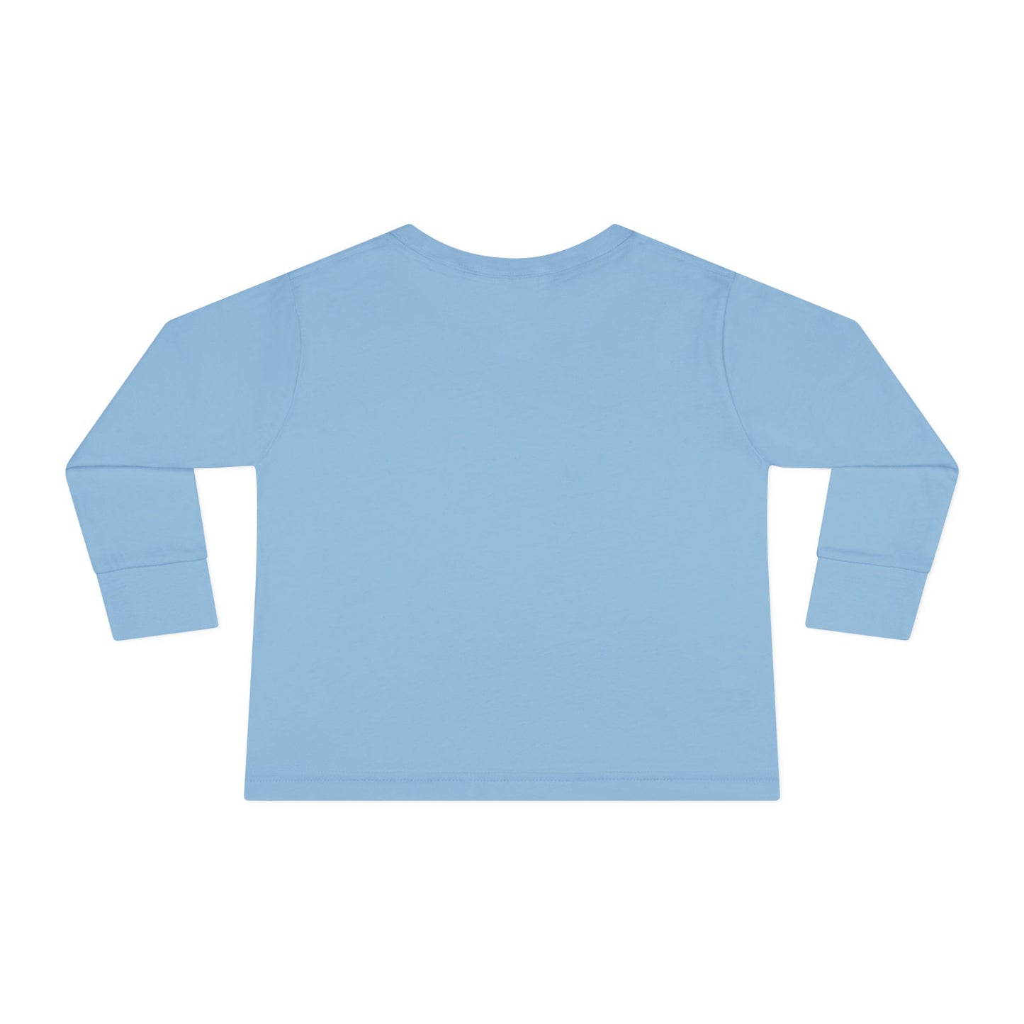 Backward Upside-Down Shippan Toddler Long Sleeve Tee - Blue