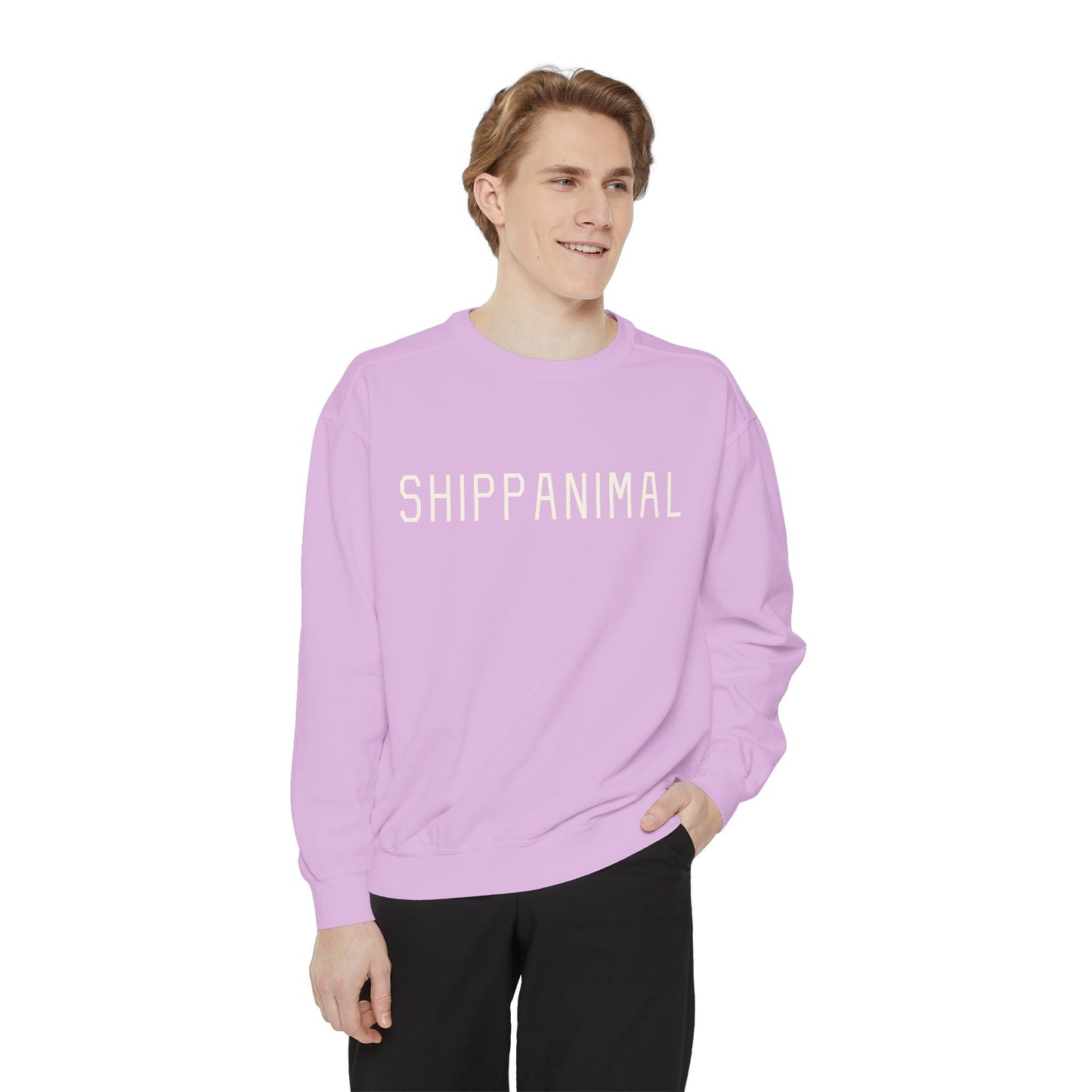 Shippanimal Crewneck Sweatshirt - Orchid