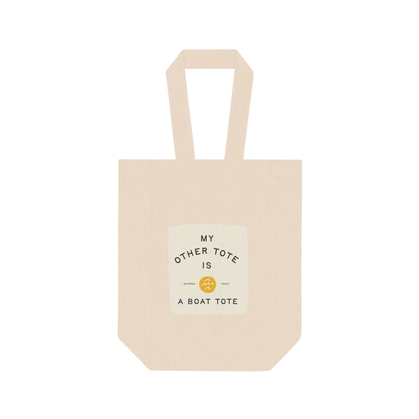 Double Wine Tote Bag - Neutral