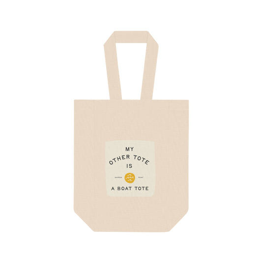 Double Wine Tote Bag - Neutral