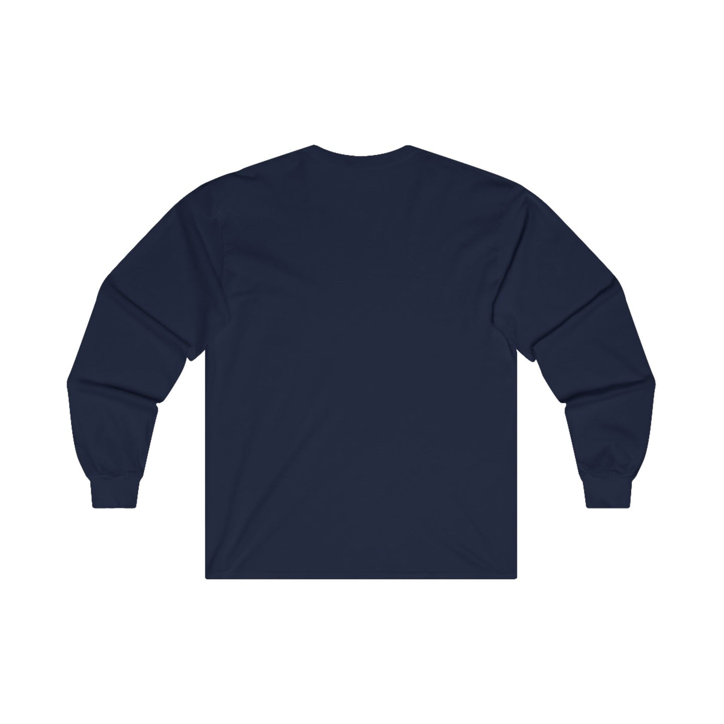 Shippan Unisex Cotton Long Sleeve Tee - Navy