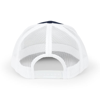 Shippan Snapback Trucker Cap - Navy & White