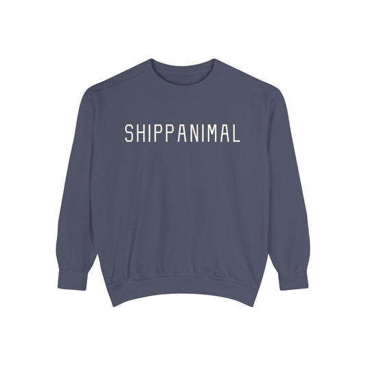 Shippanimal Crewneck Sweatshirt - Denim Blue